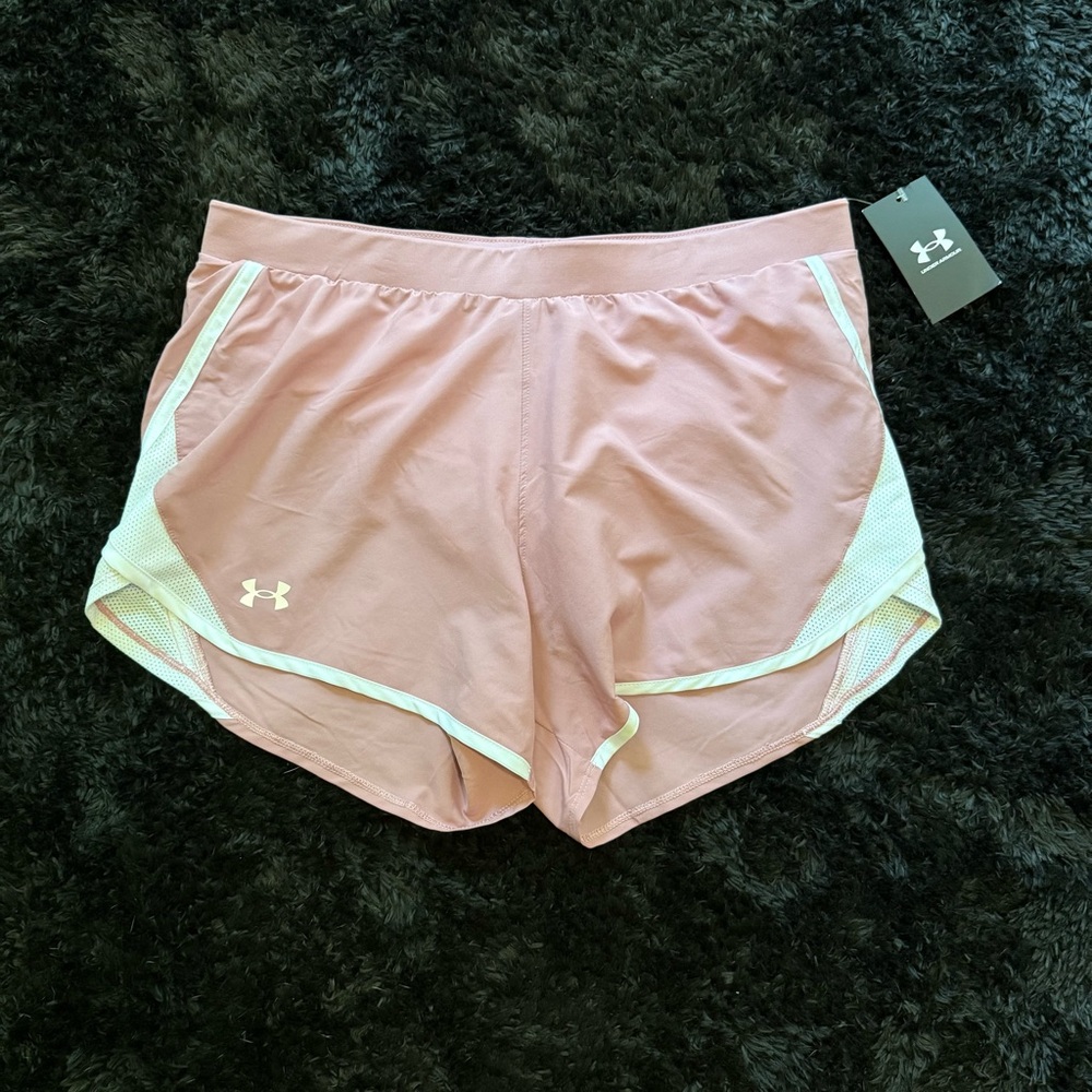 Under‎ Armour Pink Athletic Shorts Lightweight Moisture-Wicking